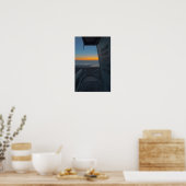 Badmeestertoren bij zonsondergang - Venice Beach, Poster (Keuken)