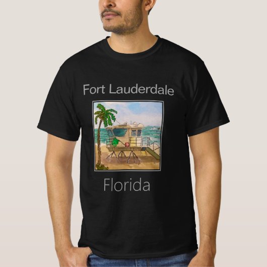 Badmeestertoren, Fort Lauderdale, Florida T-shirt (Voorkant)