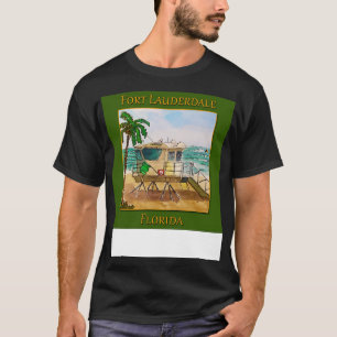 Badmeestertoren in Fort Lauderdale Florida T-shirt