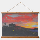 Badmeestertoren op doho"doheny st beach, hangend wandkleed (Voorkant 2)