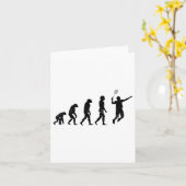 Badmincado Badminton Player Shuttle Kaart (Gele Bloem)