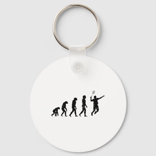 Badmincado Badminton Player Shuttle Sleutelhanger (Voorkant)
