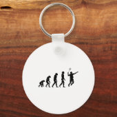 Badmincado Badminton Player Shuttle Sleutelhanger (Voorkant)