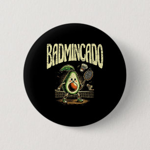 Badmincado Badminton Speler Shuttle Ronde Button 5,7 Cm