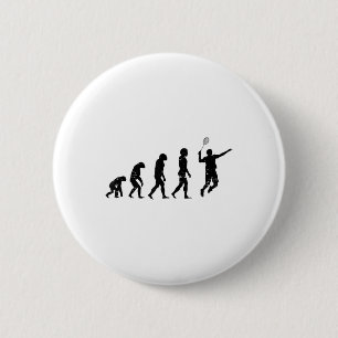 Badmincado Badminton Speler Shuttle Ronde Button 5,7 Cm