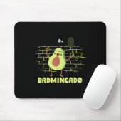 Badmincado - Racket Grappige Speler Game Wedstrijd Muismat (Met muis)