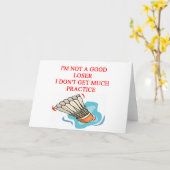 BADMINISTRATON KAART (Gele Bloem)