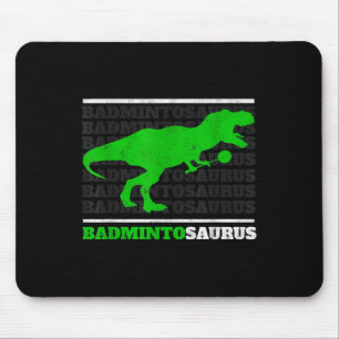 Badminto Saurus Rex Birdie Shuttle Dino Badminton  Muismat