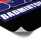 Badminton 2021 Usa  Poster (Hoek)