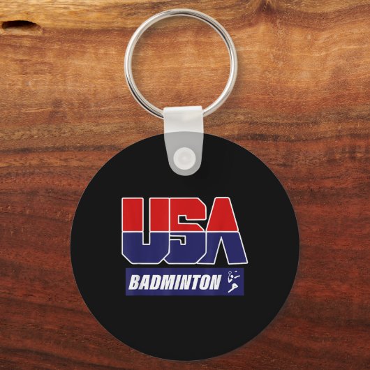 Badminton 2021 Usa Sleutelhanger (Voorkant)