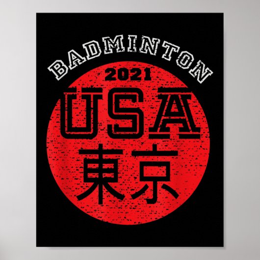 Badminton 2021 VS  Poster (Voorkant)