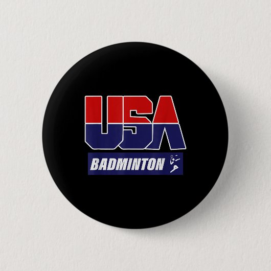 Badminton 2021 VS Ronde Button 5,7 Cm (Voorkant)