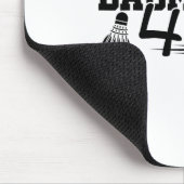 Badminton 4 Life Graphic Badminton Player Shuttle Muismat (Hoek)