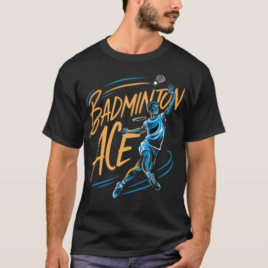 Badminton Ace T-shirt (Voorkant)