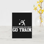 Badminton - Als er niets goed gaat - ga met de tre Kaart (Gele Bloem)