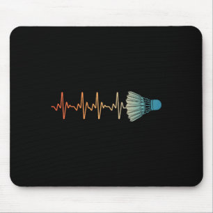 Badminton Art voor mannen Vrouwen Badminton Lover  Muismat