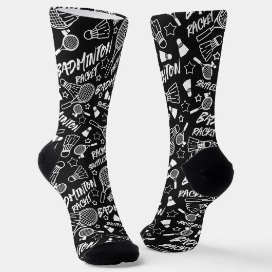 Badminton Atletisch Design Soks Sokken (Gebogen)