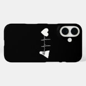Badminton - Badminton Bal Hartslag Case-Mate iPhone Case (Achterkant (horizontaal))