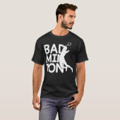 Badminton badminton Court backhand T-shirt (Voorkant volledig)