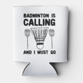Badminton - Badminton Is Calling Blikjeskoeler (Voorkant)