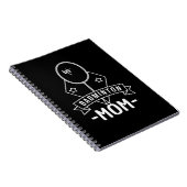 Badminton - Badminton Mom Notitieboek (Rechterzijde)