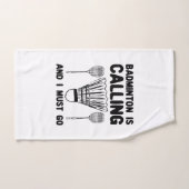Badminton - Badminton Roept Handdoek (Handdoek)