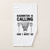 Badminton - Badminton Roept Handdoek (Handdoek)