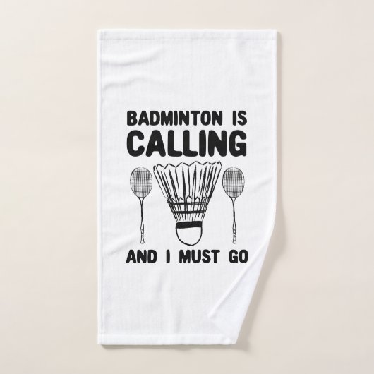 Badminton - Badminton Roept Handdoek (Handdoek)