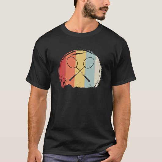 Badminton Badminton Speler Cadeau T-shirt (Voorkant)