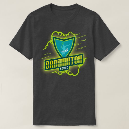 Badminton Badminton Squad T T-shirt (Design voorkant)