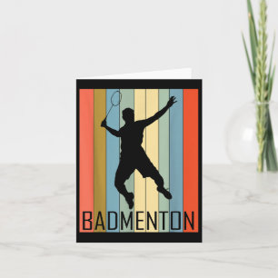 Badminton - Badmintonspeler Kaart