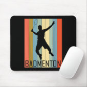 Badminton - Badmintonspeler Muismat (Met muis)