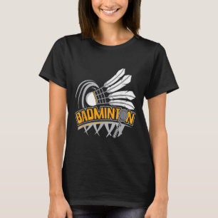 Badminton - Badmintonspeler Shuttle Birdie  T-shirt
