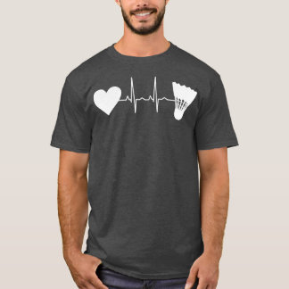 Badminton Ball Hartslag 1 T-shirt