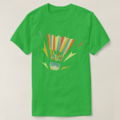 Badminton Ball Sport Player T Mannen Vrouwen Kind T-shirt (Design voorkant)