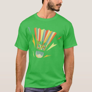 Badminton Ball Sport Player T Mannen Vrouwen Kind  T-shirt