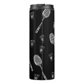 Badminton-beker thermosbeker (Achterkant)