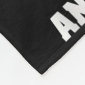 Badminton belt en ik moet naar Racket Badminto Fleece Deken (Hoek)