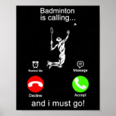 Badminton belt poster (Voorkant)