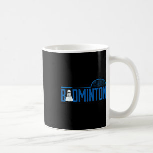 Badminton Birdie Shuttle Voor Badminton Speler Man Koffiemok