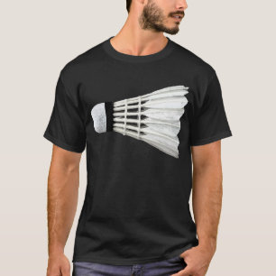 Badminton Birdie Shuttlecock Racket Spike Net T-shirt