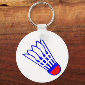 Badminton Birdie Sleutelhanger (Voorkant)