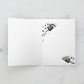 Badminton Birthday Cards Kaart (Binnen)