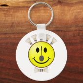 Badminton Bowtie Sleutelhanger (Voorkant)