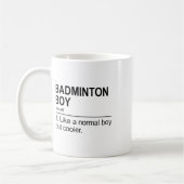 Badminton Boy Noun Definition Shuttle Badminton PL Koffiemok (Links)