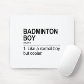 Badminton Boy Noun Definition Shuttle Badminton PL Muismat (Met muis)