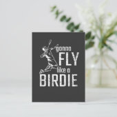 Badminton Briefkaart (Staand voorkant)
