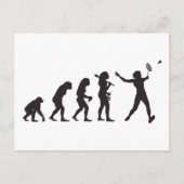 Badminton Briefkaart (Voorkant)