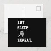 Badminton Briefkaart (Voorkant / Achterkant)