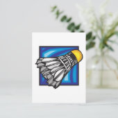 Badminton Briefkaart (Staand voorkant)